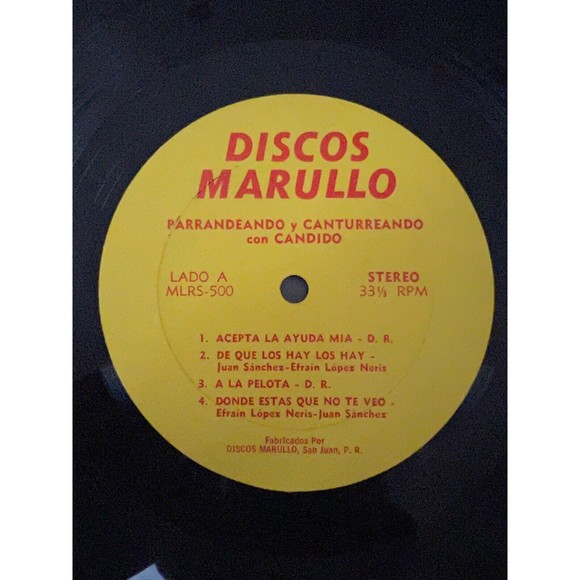 Parrandeando Y Canturreando Con Candido LP Discos Marullo Los Hay Los Hoy VG+ - Picture 5 of 7